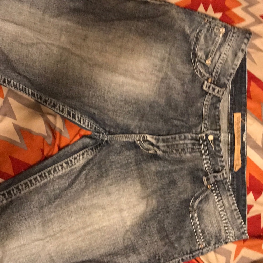 Rock&Roll Denim straight leg jeans.